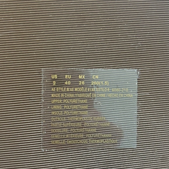 American Eagle women’s braided platform sandals - Picture 5 of 5